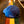 Load image into Gallery viewer, Red, Gold, and Green &quot;Nine Mile&quot; Script, Royal Blue Hat
